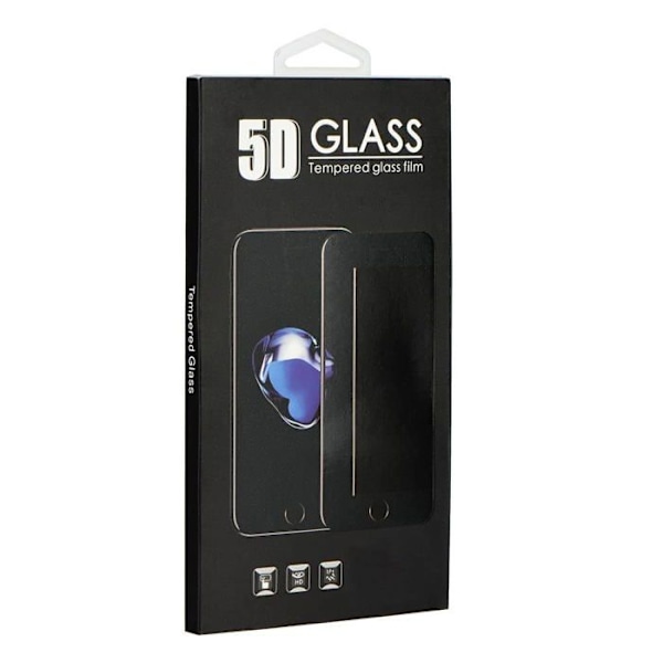 Partner tele Härdat Glas 5D Full Glue - för Samsung Galaxy S10 Lite svart