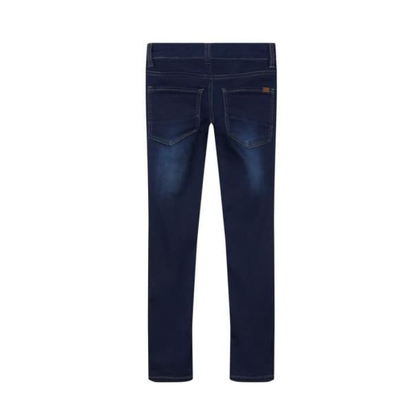 Barnjeans NAME IT Theo Slim Marinblå - Slim fit - Standardstorlek Blå 7 år