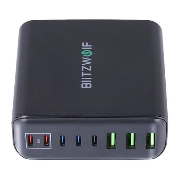 Laddare - nätadapter Blitzwolf Laddare BW-S26 250 W (svart)