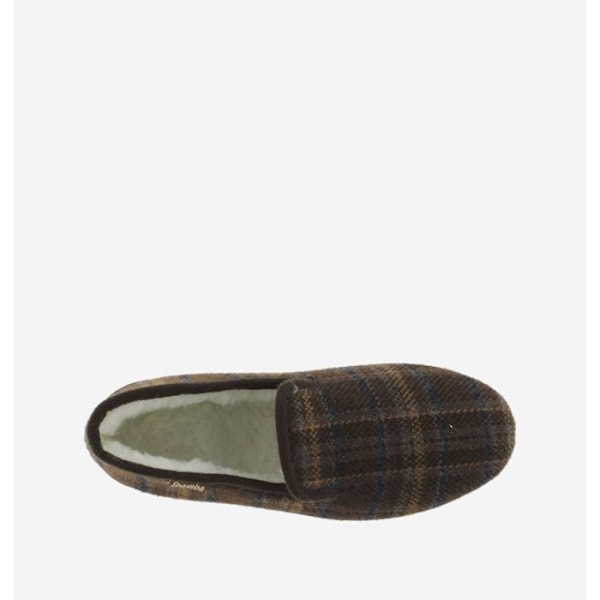 Chaussons - Victoria - Modell i canvas - Oöverträffad komfort - Brun - Unisex kastanj 44