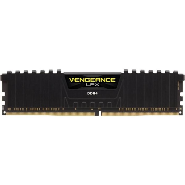 RAM-minne - CORSAIR - Vengeance LPX DDR4 - 16GB 2x8GB DIMM - 3200 MHz - 1,35V - Svart (CMK16GX4M2B3200C)