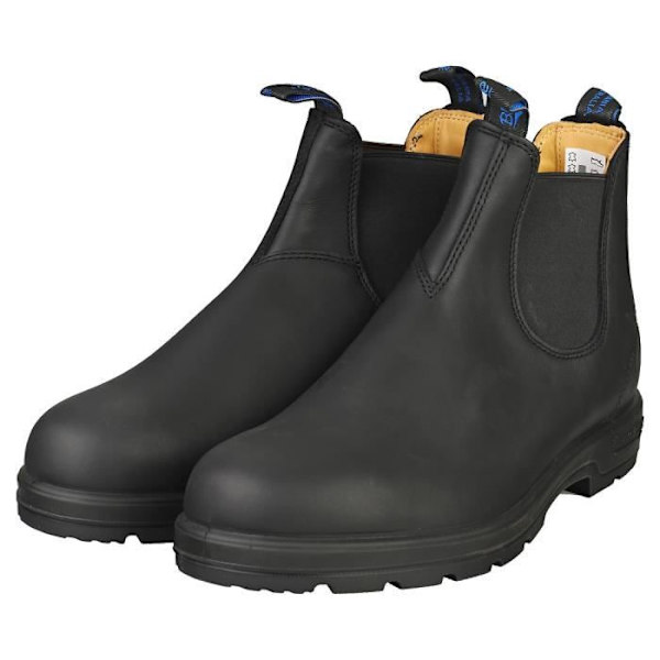 Blundstone 566 BLU566 Chelsea Boots - Herr - Svart - Läder - Spänne - Gummisula Svart 43