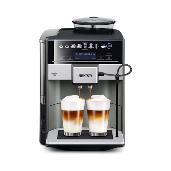 Espressokvarn - SIEMENS - EQ6 PLUS - Inox Silver Grå