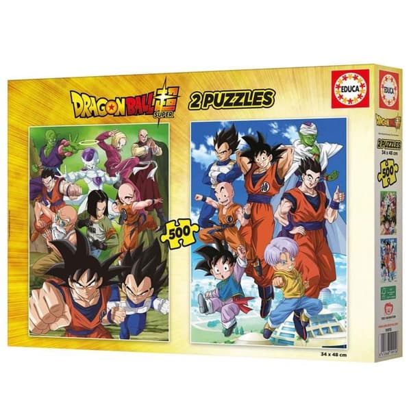2 x 500 pusselbitar: Dragon Ball