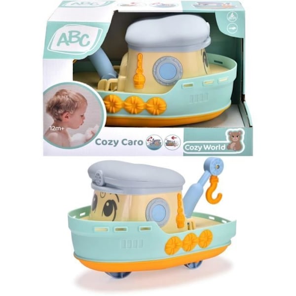 ABC Cozy Caro Boat - DICKIE - Leksak - Pastell - Interiör - Barn - Naval - Blandat Pastell