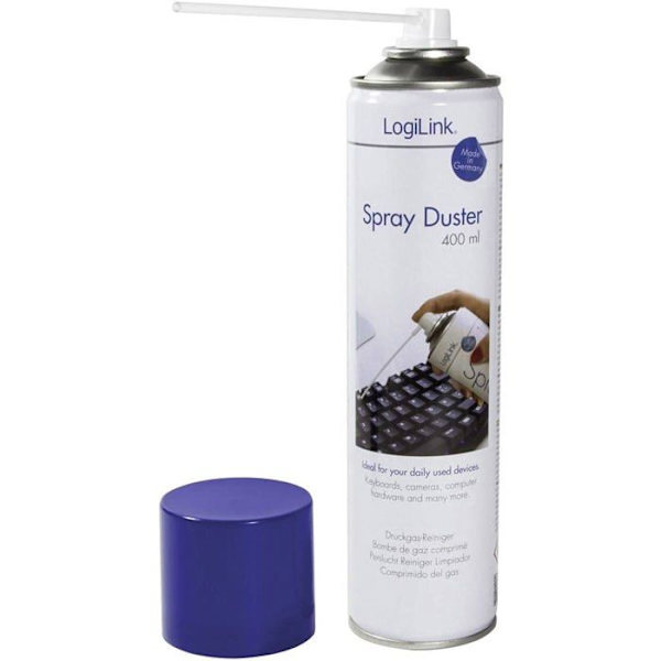 Sprayduster - LogiLink - 400 ml - Koldioxid - Brandfarlig - Flödeskontroll