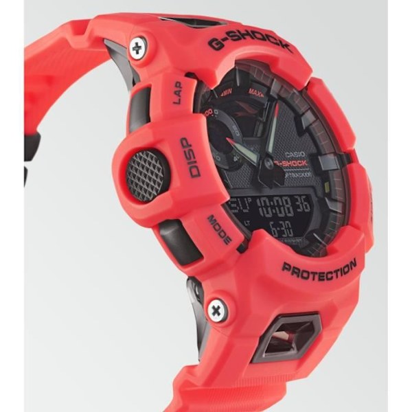 Klocka G -SHOCK - CASIO - Chockbeständig - Multifunktion - Röd