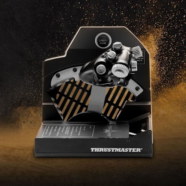 Gasreglage - THRUSTMASTER - Viper TQS - Exakt och ergonomisk kontroll - Svart - USB - PC Svart