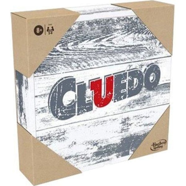 Rustik trä Cluedo Flerfärgad