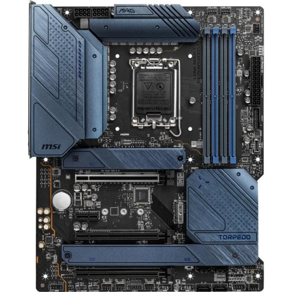 MSI - MAG Z690 TORPEDO DDR5 - Moderkort - Sockel LGA 1700 - Chipset Intel Z690