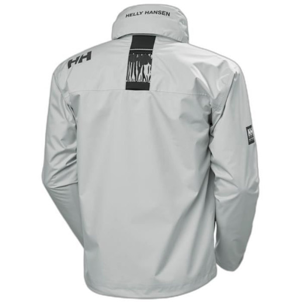 Helly Hansen crew huvajacka - grå dimma - M grå dimma XL
