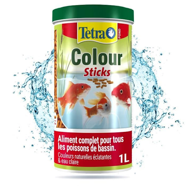 Tetra Pond Color Sticks (Innehåller: 1 L kastanj