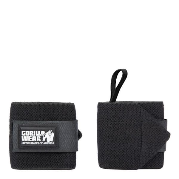 Gorilla Wear Wrist Wraps - Wrist Wraps Basic - Svart One Size