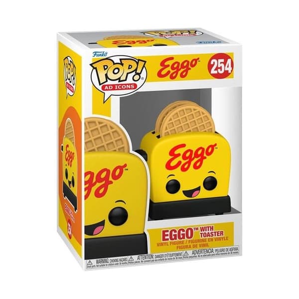 Funko - Kellogg's - Figur POP! Eggo med brödrost 9 cm