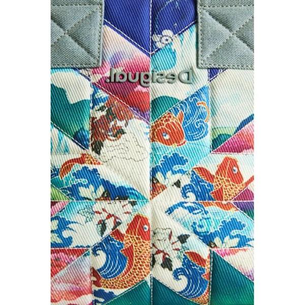 Shoppingväska - Tygväska - DESIGUAL - Desigual 22SAXA37 crossbody-väska / axelväska - färg:Multicol
