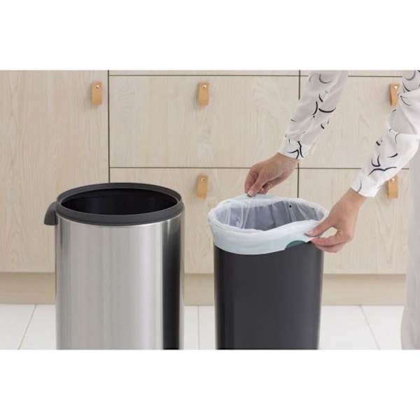 BRABANTIA Touch Bin - 30L - Stål Matt stålgrå