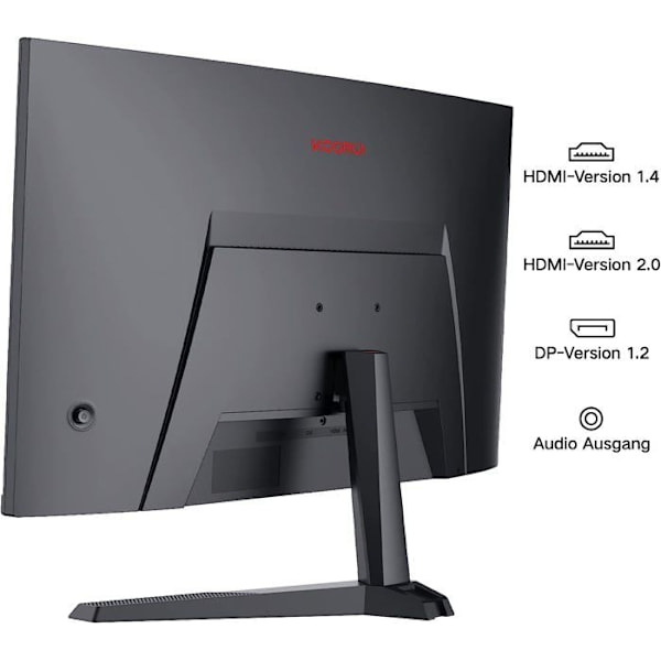 Böjd PC-spelskärm - KOORUI 27E6QC - 27" WQHD - VA Panel - 144Hz - 1ms - 1xHDMI