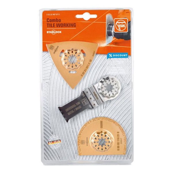 FEIN Starlock kombopaket för golv-/badrumssågblad - 35222967070