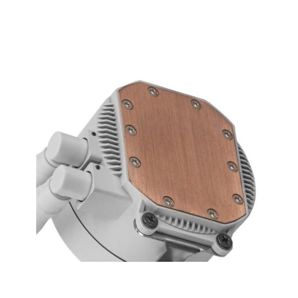 Kit vattenkylning AIO - MARS GAMING - ML-One RGB - 240mm - Vit - 12 cm