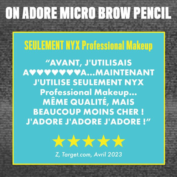 Ögonbrynspenna - NYX - Nyx Micro Brow Pencil - Färg Taupe - Precise applicering - Naturligt resultat Mol