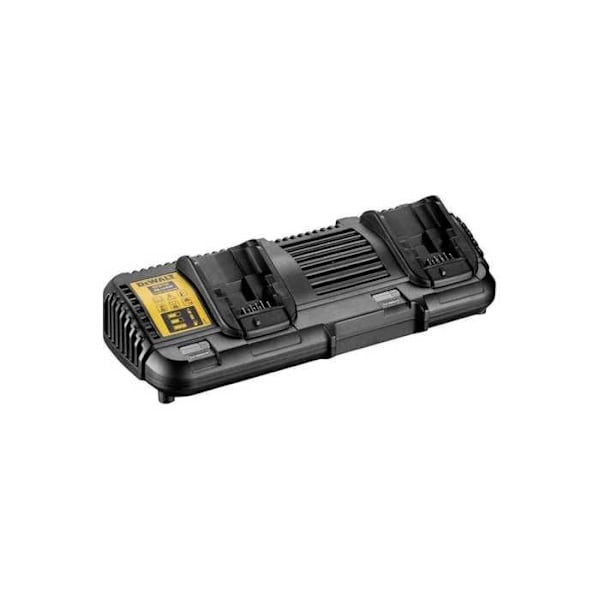 Paket med 2st XR Flexvolt DCB132X2 18-54V / 9-3Ah batterier + dubbel laddare - DEWALT - DCB132X2-QW