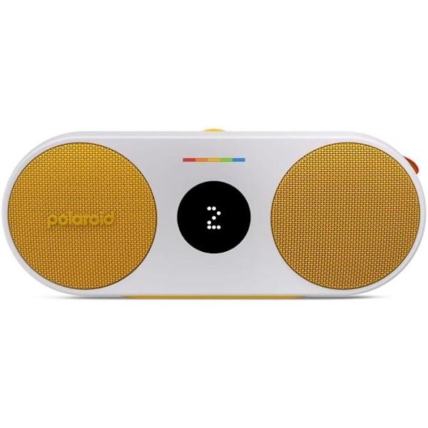 Trådlös Bluetooth-högtalare - Polaroid - Musikspelare 2 - Gul och vit - Bluetooth-anslutning - Trådlös gul och vit