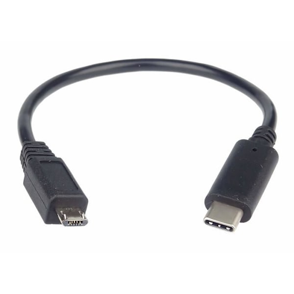 Kabel - Premiumcord integrationsband - kur31-02 - Premium sladdadapter USB 3.1 hane C/hane USB 2.0 Micro B/hane 0.2 m