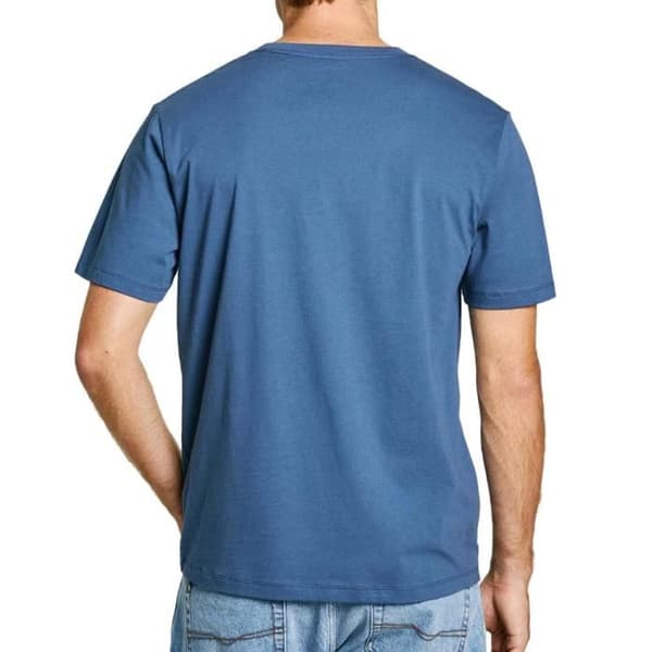 Blå T-shirt Herr Pepe Jeans Eggo AQW Blå M
