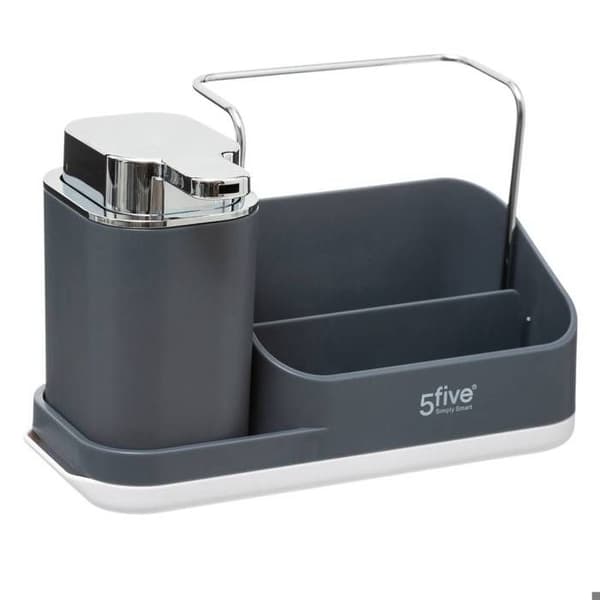 Diskhoorganisatör med dispenser 300ml "Néo" grå Grå