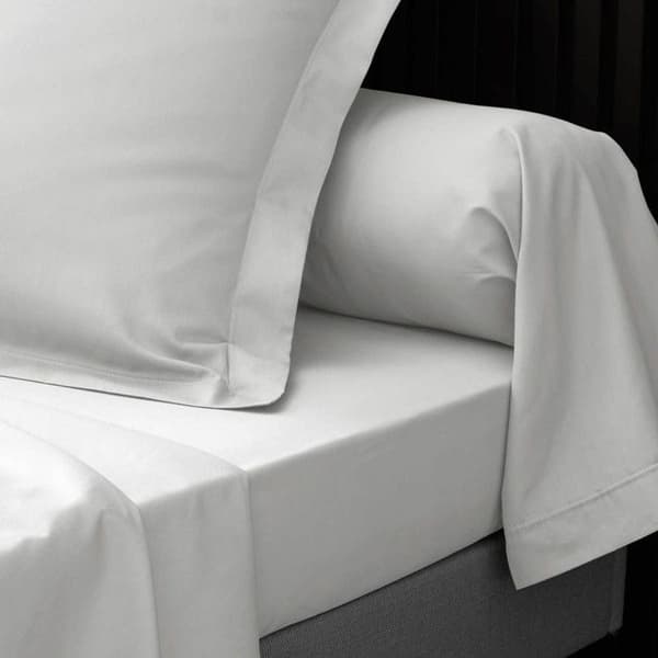 Rektangulär örngott 50x70 cm - Percale 100% bomull - Vit Vit