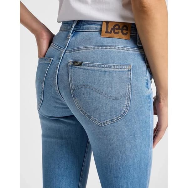 Lee Breese Boot jeans för kvinnor - medellyst mid shine 29/33