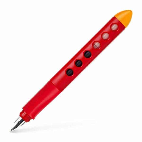 Penna - pennsats - refill Faber-castell - 149862 - Scribolino Reservoarpenna för vänsterhänta Röd