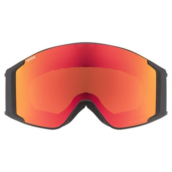 UVEX G.gl 3000 To skidmask - Mattsvart - Herr - Mirror Red S3 & Lasergold Lite / Clear S1 screen