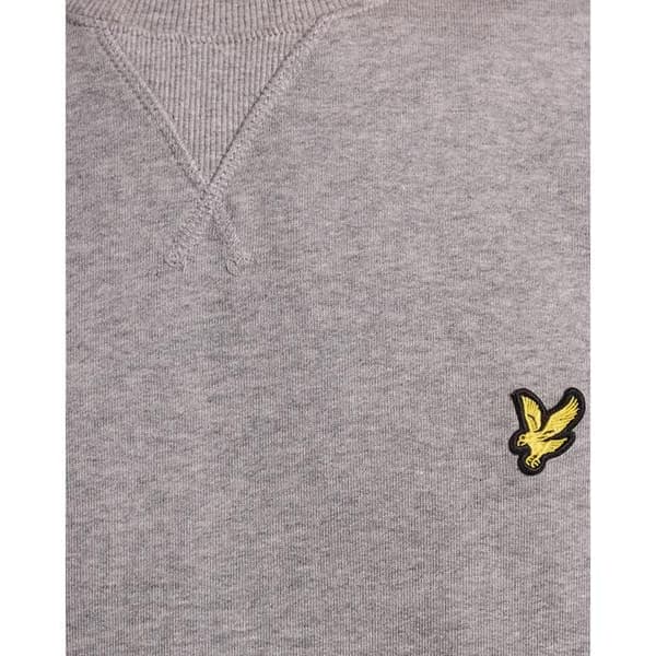 Sweatshirt med logga - Lyle & Scott Grå S