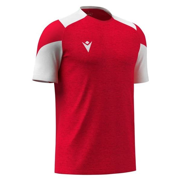 Maillot Macron Golem röd/vit M