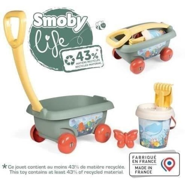 SMOBY - SMOBY Liv - Utrustad Strandvagn