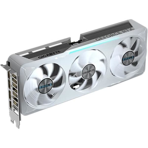 Grafikkort - GIGABYTE - GeForce RTX 5070 EAGLE OC ICE SFF 12G - GDDR7 - 7680 x 4320 - PCI-E 5.0