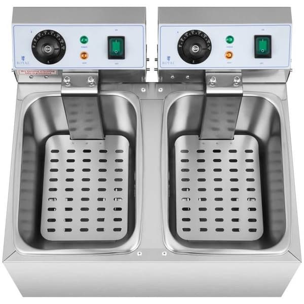 Elektrisk fritös RCEF 08DB Silver
