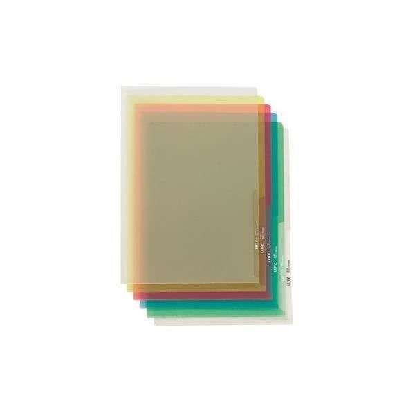 Pochette mynt - LEITZ - A4 - PVC - Gul - 0,15 mm Gul