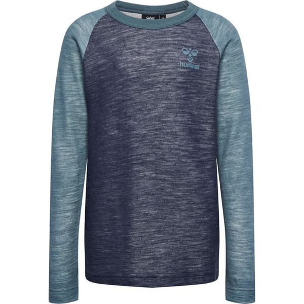 T-shirt flicka Hummel Wingo - blå blå 10 år