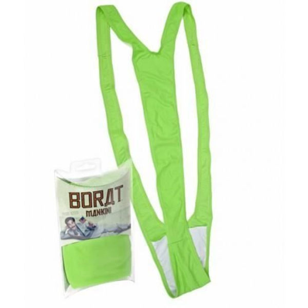 Mankini Borat - NINTENDO - Grön - Vuxen - Utomhus - 10 % elastan, 90 % polyester - män