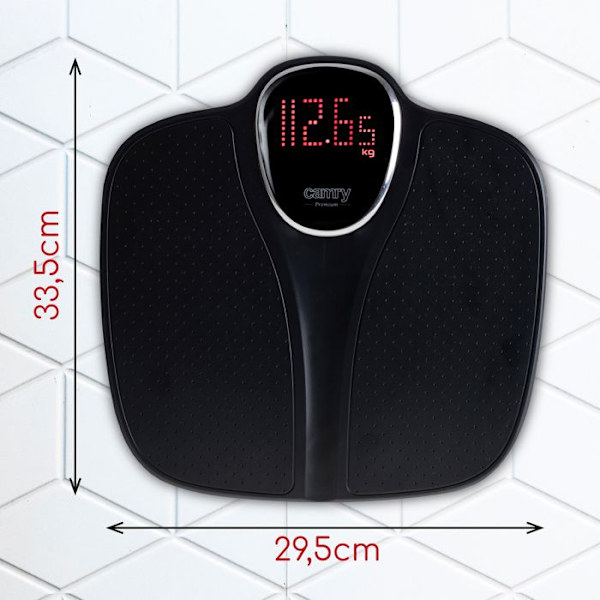 Personvåg - Camry - CR8171B - 180 kg - LCD-skärm - Automatisk avstängning