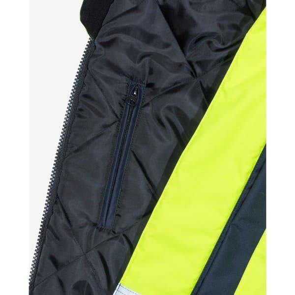 Fristads Airtech Arbetsjacka Klass 3 4035 GTT gul hög synlighet/marinblå XXL