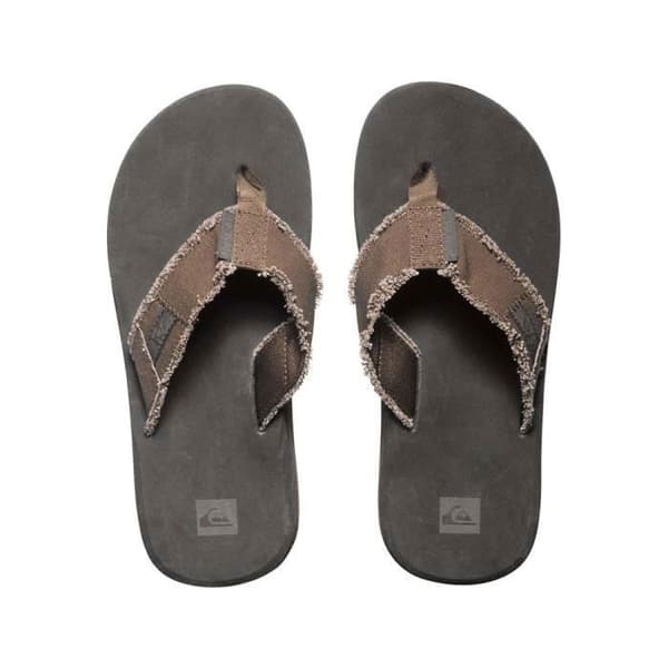 Flip Flops - Quiksilver - Monkey Abyss - Brun - Herr - Textil brun 40