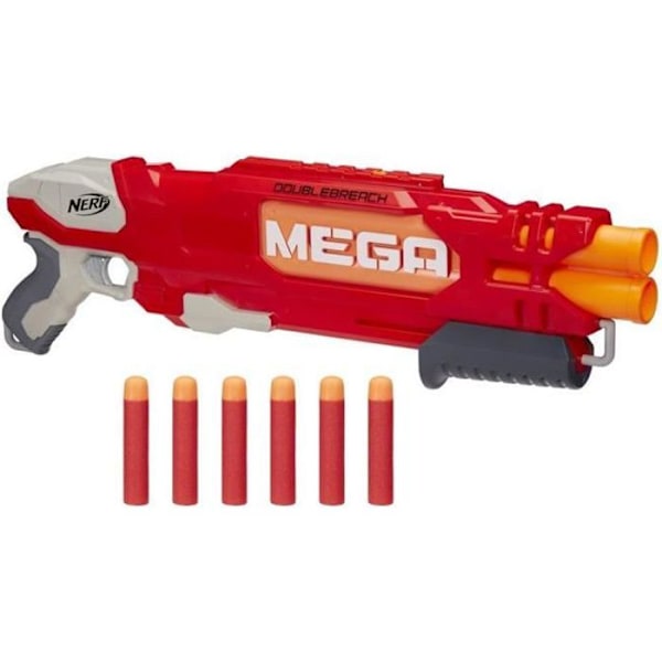 NERF MEGA - Double Breach - Front Loading 2-Dart Whistling Gun