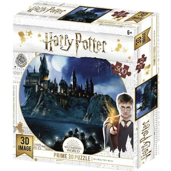 Hogwarts Harry Potter 3D-pussel - KIDID - 500 bitar - Fantasy