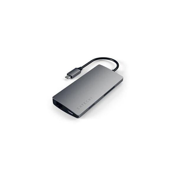 Satechi USB Hub 8 IN 1 USB-C HUB SIDERAL GRÅ