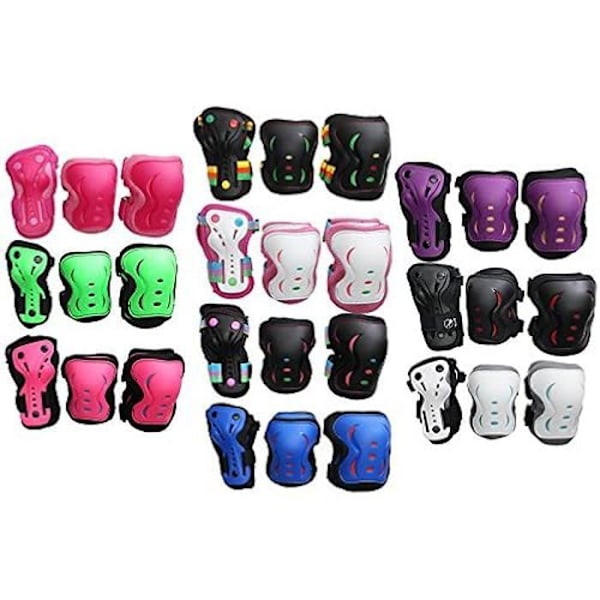 Skyddssats - SFR - Essentials Triple Pad Set - Flerfärgad - Unisex - 3 delar Multifärgad (Candi) S
