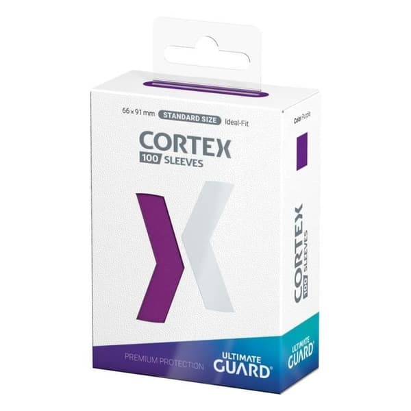 Spelaccessoar - ULTIMATE GUARD - CORTEX - 100 fickor - Lila - Hög klarhet Violett