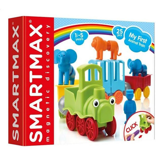 Tåg - Smartmax - MITT FÖRSTA TÅG - 3 stycken - Magnetisk - Från 18 månader